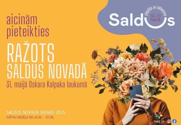 Aicinām pieteikties izstādei “RAŽOTS SALDUS NOVADĀ”!